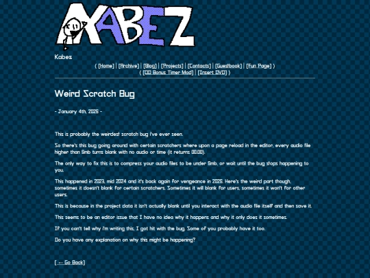 blog/weirdscrbug screenshot