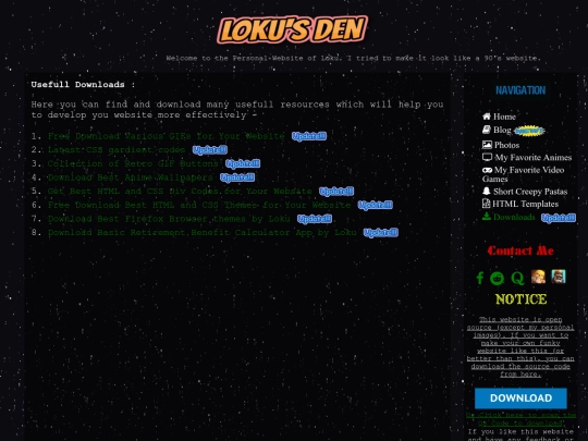 downloads screenshot
