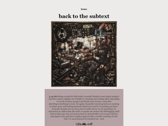 blog screenshot