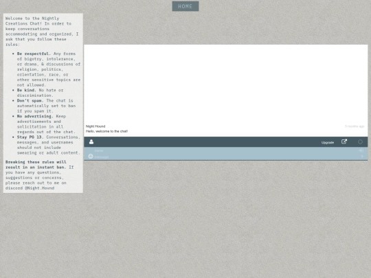 Chat/chat screenshot