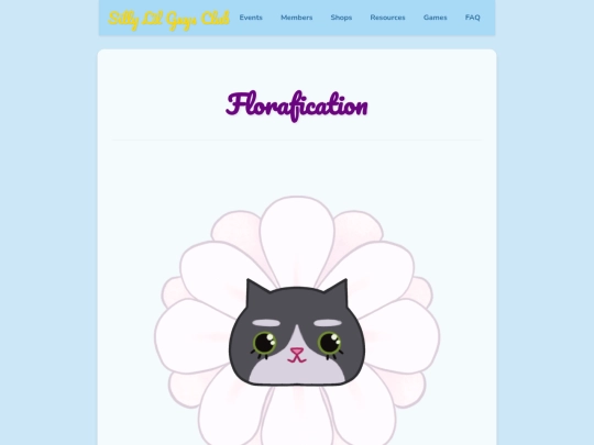 Florafication screenshot