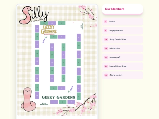 GeekyGardensMap2026 screenshot