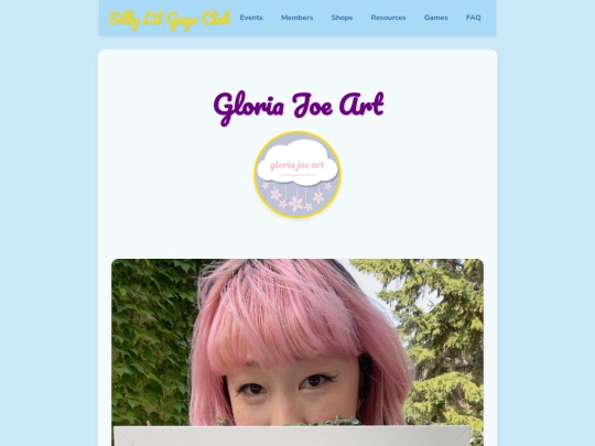 GloriaJoeArt screenshot