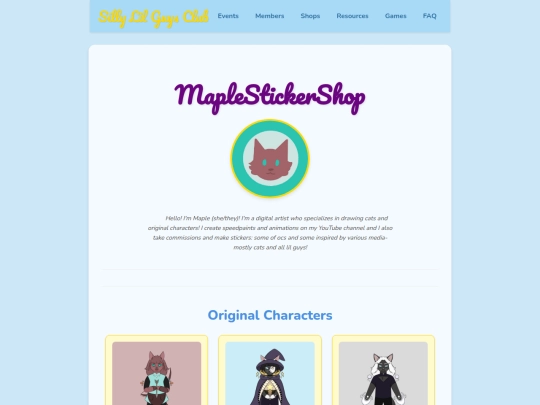 MapleStickerShop screenshot