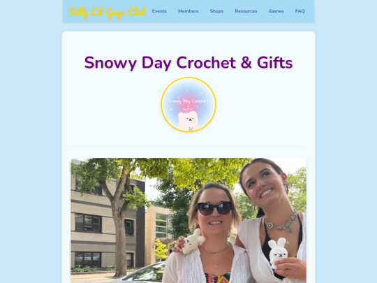 SnowyDayCrochetAndGifts screenshot