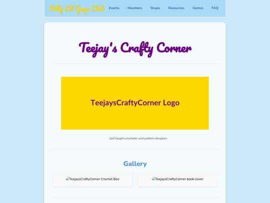TeejaysCraftyCorner screenshot
