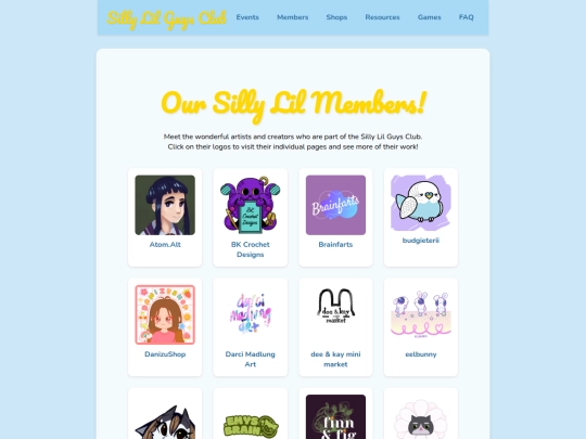 members screenshot