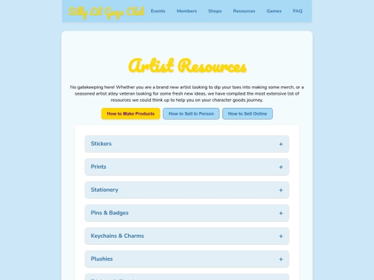 resources screenshot