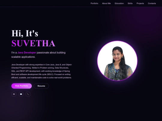 PORTFOLIONEW screenshot