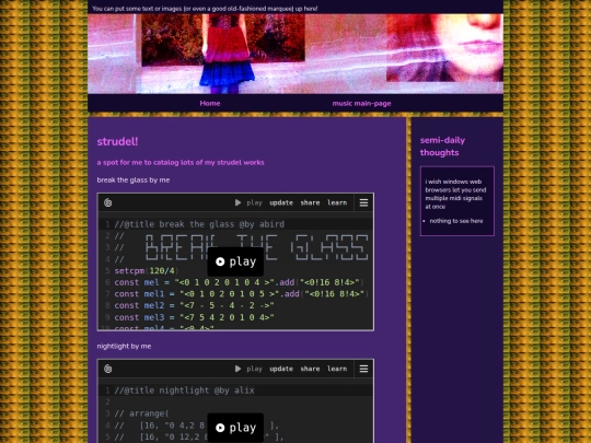 music/strudel screenshot