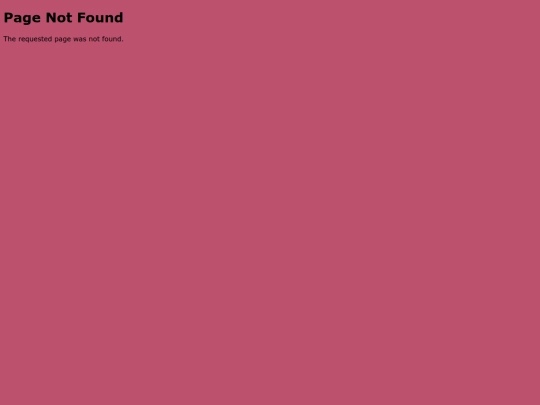 not_found screenshot