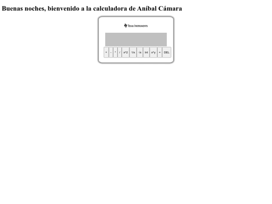 Calculadora screenshot