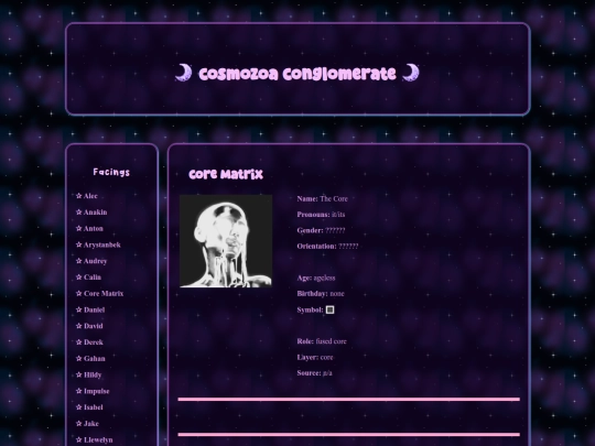 aboutus/facings/core screenshot