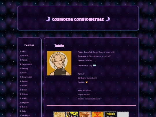 aboutus/facings/tango screenshot