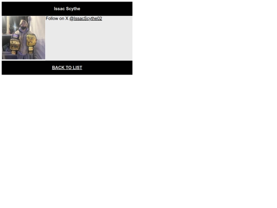 pages/roster/list/IssacScythe screenshot