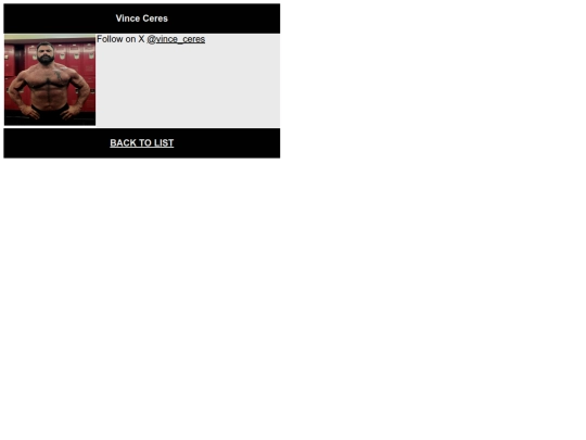 pages/roster/list/VinceCeres screenshot