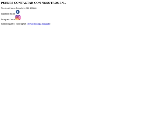 jaw/contacto screenshot