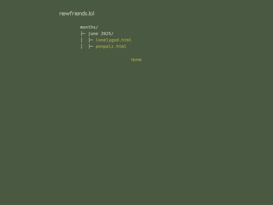 html/main screenshot