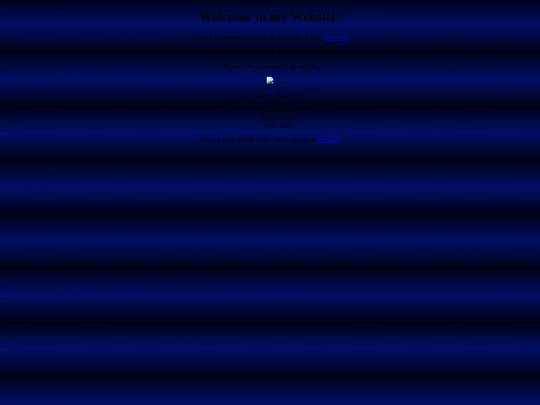 defaultpage screenshot