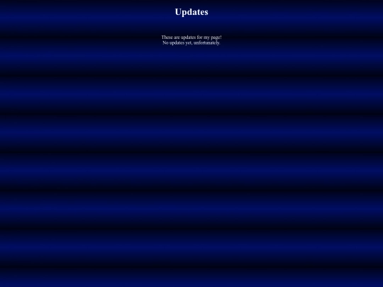 updates screenshot
