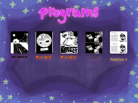 programs screenshot