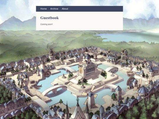 guestbook screenshot
