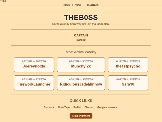 index screenshot