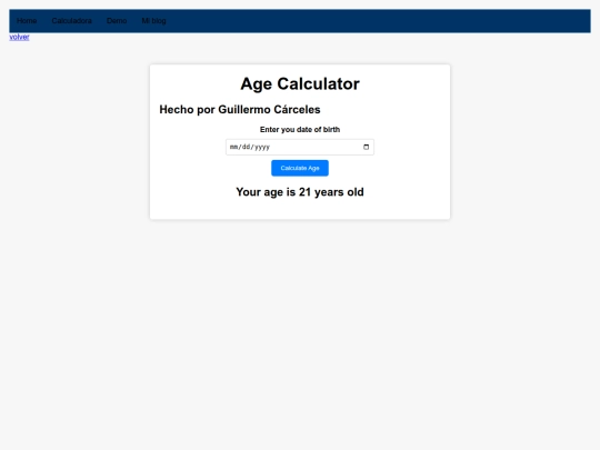 calculadora screenshot
