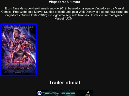 Vingadores screenshot