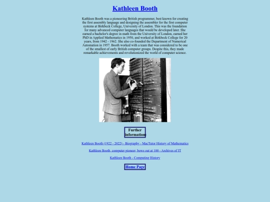 KathleenBooth screenshot