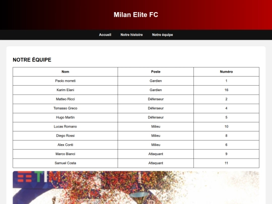 equipe screenshot