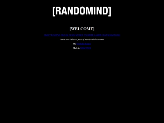 index screenshot