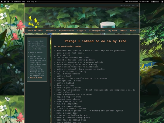 bucketlist screenshot