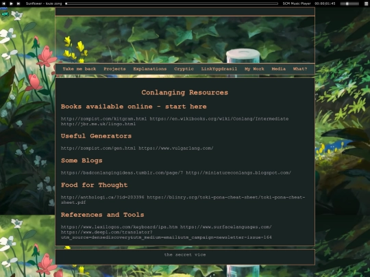 conlanging screenshot
