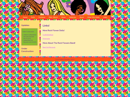 Links screenshot
