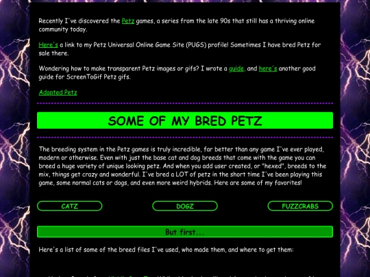 home/Petz screenshot