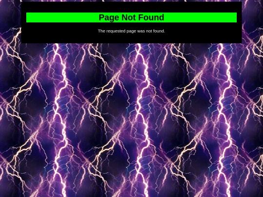 not_found screenshot