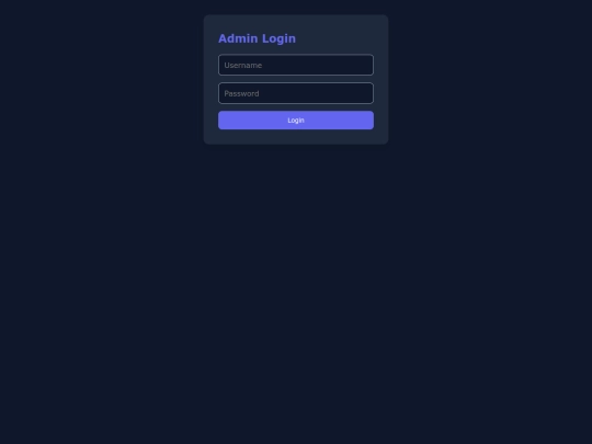 dashboard screenshot