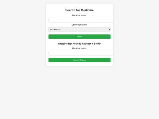 medicinesearch screenshot