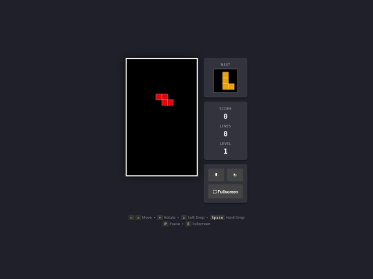 tetris screenshot