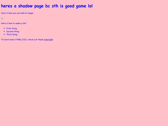 shadow screenshot