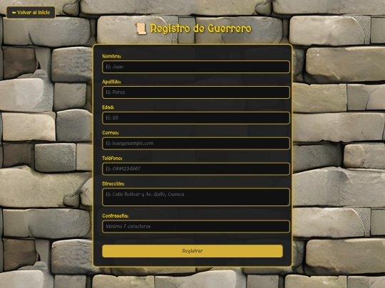 registro screenshot