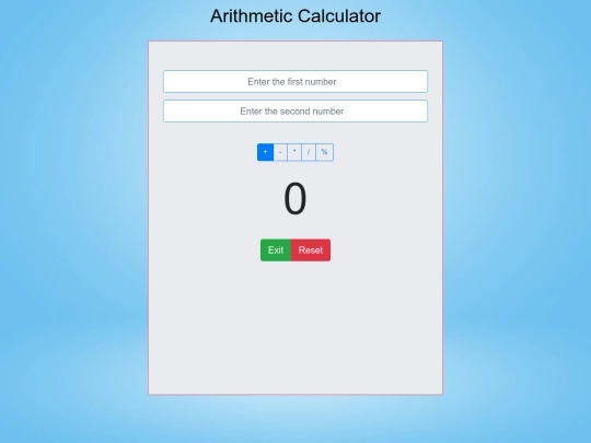 ProjectCalculator screenshot