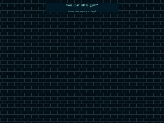 not_found screenshot