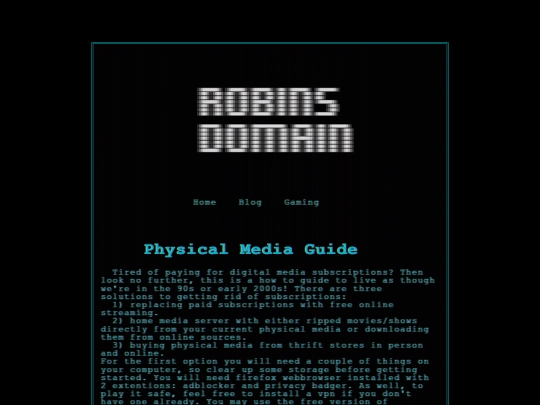 blogindex screenshot