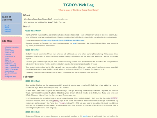 blog screenshot