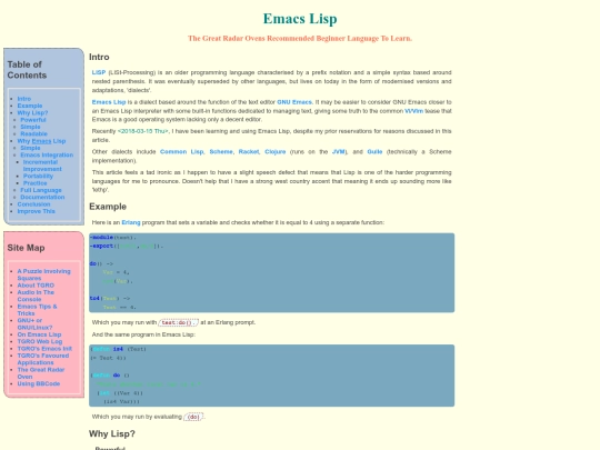 emacs-lisp screenshot