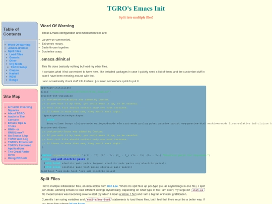 init screenshot