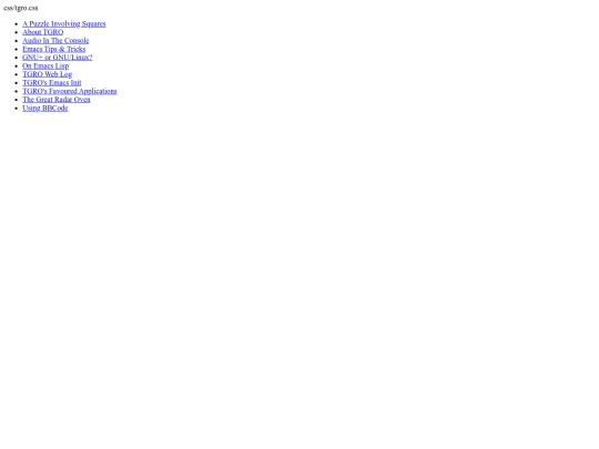 sitemap screenshot