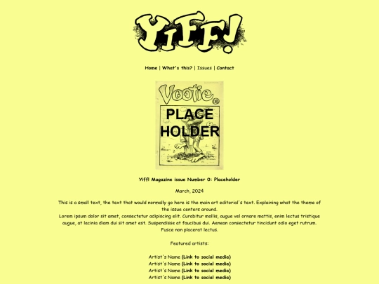 issues/placeholderissue screenshot